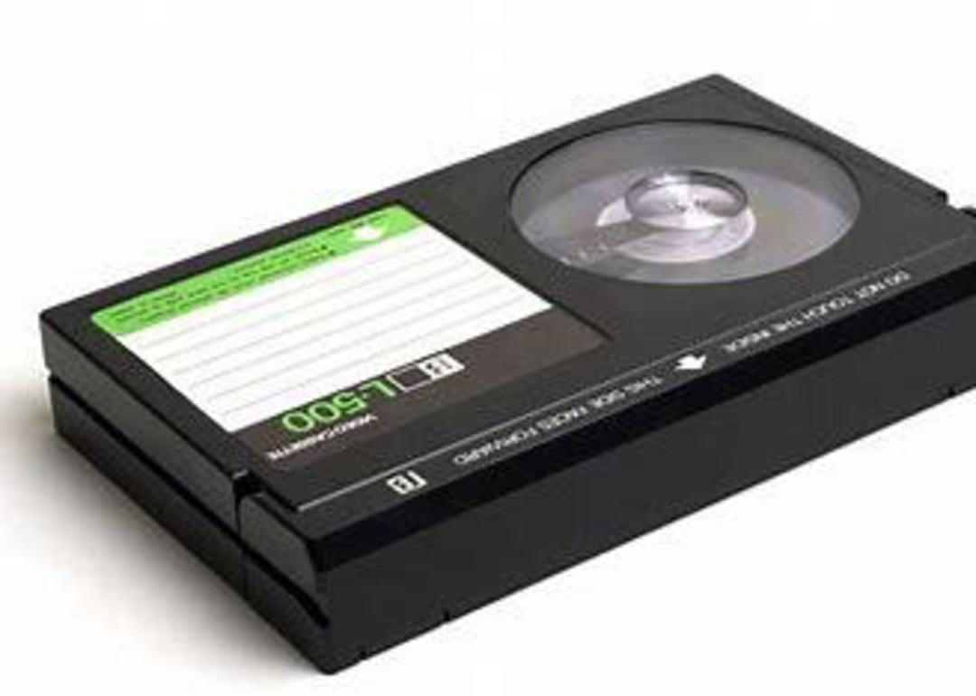 Betamax tapes to digital image 0